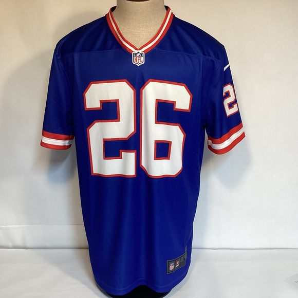 Nike New York Giants Saquon Barkley Jersey Men’s size Large - Picture 5 of 12